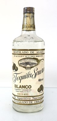 Lot 62 - An old bottle of Tequila Sauza Blanco circa...