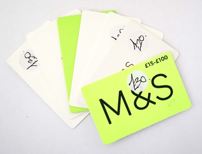 Lot 5 - Marks & Spencer (x7) - Total face value £200