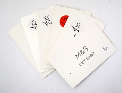Lot 6 - Marks & Spencer (x6) - Total face value £115
