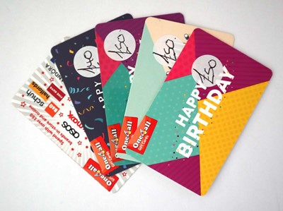 Lot 10 - One 4 all (x5) - Total face value £200