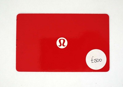 Lot 15 - Lululemon (x1) - Total face value £500