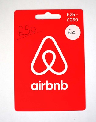 Lot 18 - Airbnb (x1) - Total face value £50
