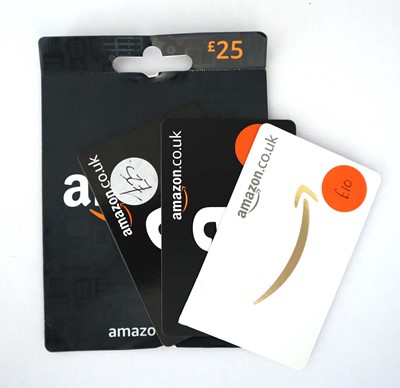 Lot 31 - Amazon (x4) - Total face value £70