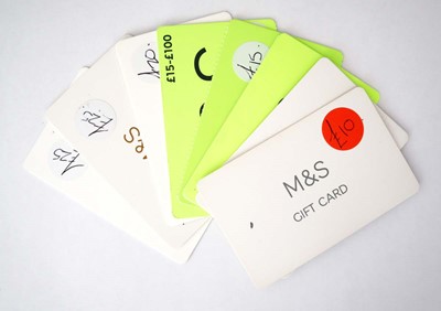 Lot 32 - Marks & Spencer (x8) - Total face value £135
