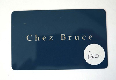 Lot 36 - Chez Bruce (x1) - Total face value £230