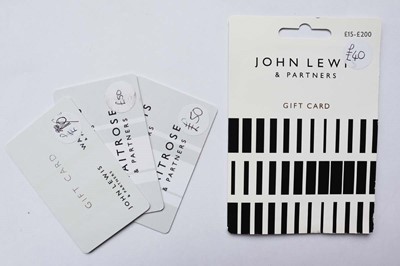 Lot 49 - John Lewis (x4) - Total face value £150