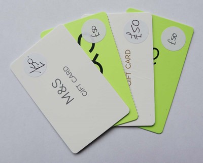 Lot 51 - Marks & Spencer (x4) - Total face value £200