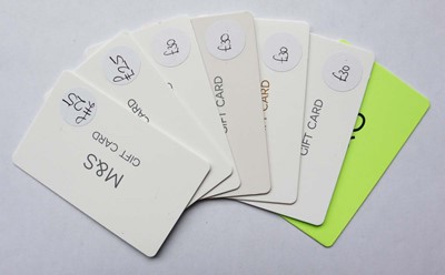 Lot 53 - Marks & Spencer (x7) - Total face value £200