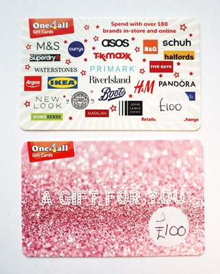 Lot 58 - One 4 all (x2) - Total face value £200