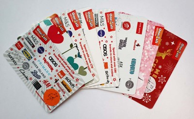 Lot 62 - One 4 all (x8) - Total face value £162.3