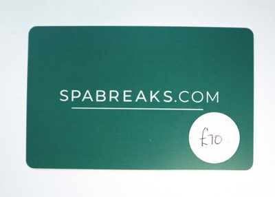 Lot 64 - Spa Breaks (x1) - Total face value £70