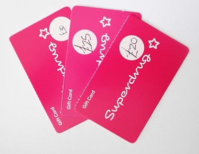 Lot 72 - Superdrug (x3) - Total face value £75