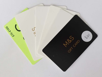 Lot 106 - Marks & Spencer (x6) - Total face value £210