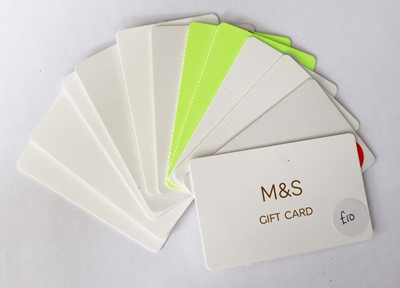 Lot 107 - Marks & Spencer (x12) - Total face value £210