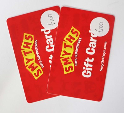 Lot 121 - Smyths (x2) - Total face value £200