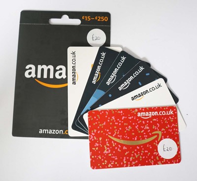 Lot 131 - Amazon (x7) - Total face value £205