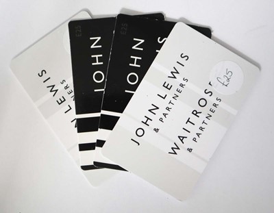 Lot 134 - John Lewis (x4) - Total face value £175