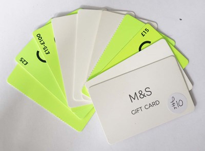 Lot 136 - Marks & Spencer (x10) - Total face value £178