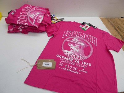 Lot 3308 - 12 Amplified Magenta Pink 'Elton John'...