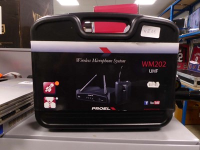 Lot 2300 - PROEL WM202 UHF wireless microphone system