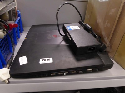 Lot 2310 - Asus G751J laptop with charger