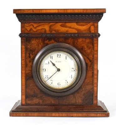 Lot 97 - An early 20th century French mantel clock, the...