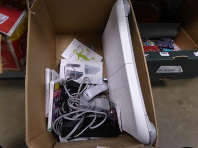 Lot 2332 - Nintendo Wii along with Wii Fit Board,...