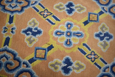 Lot 13 - A 20th century carpet decorated in the...