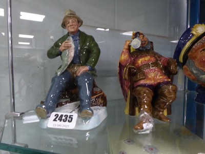 Lot 2435 - 2 Royal Doulton figures - The foaming quart...