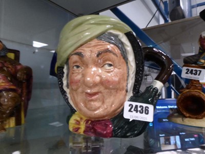 Lot 2436 - 2 Royal Doulton character jugs - Sairdy Gamp...