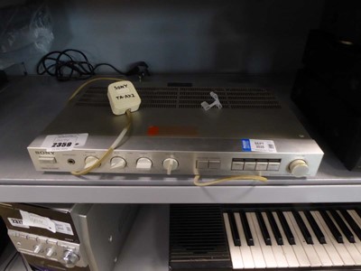 Lot 2359 - Sony integrated stereo amp CAAX2