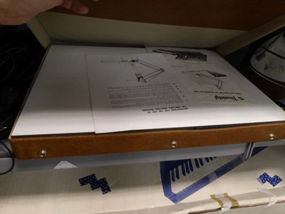 Lot 2368 - Tecnostyl 620 vintage portable drafting...