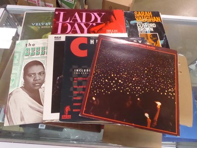 Lot 2476 - Selection of 7 vinyl albums to include Bob...