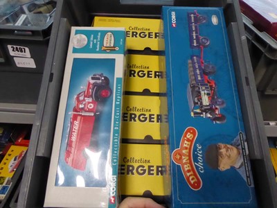 Lot 2496 - Selection of Corgi diecast lorries in original...