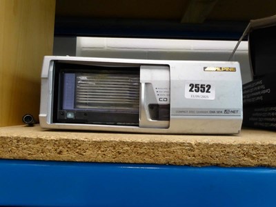 Lot 2552 - Alpine CH1214 CD autochanger