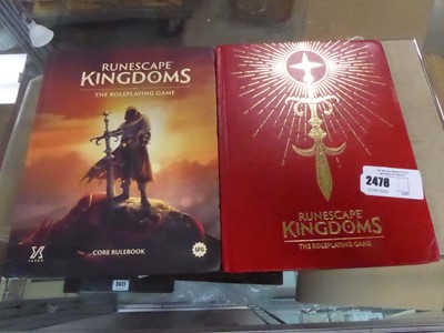 Lot 2478 - 2 RuneScape Kingdom playing game rule books