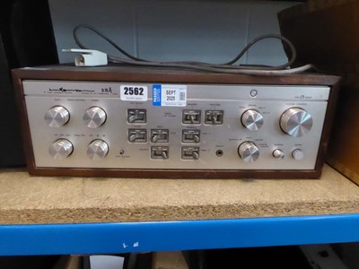 Lot 2562 - Luxman 58A stereo integrated amplifier