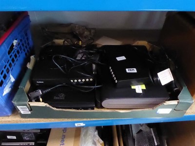 Lot 2571 - Selection of various set top boxes including Sky