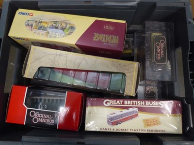 Lot 2535 - Selection of diecast buses in original boxes...