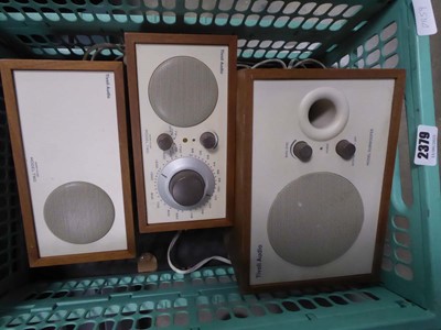 Lot 2379 - Tivoli audio sub woofer together with 2 tivoli...