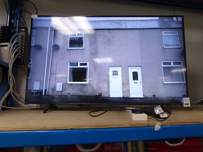 Lot 2383 - Samsung 43" TV model no. QE43Q65AAU with stand...