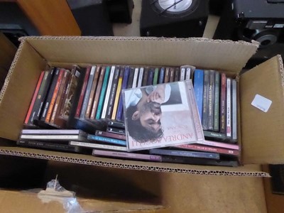 Lot 2595 - Box containing various CDs