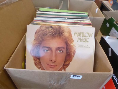 Lot 2597 - Box containing various vinyl albums
