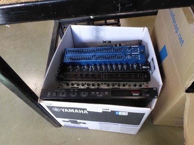 Lot 2599 - Box containing various switchboxes including a...
