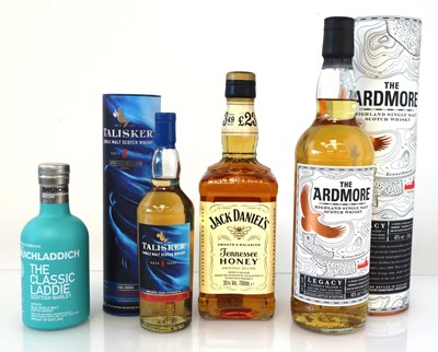 Lot 86 - 4 various bottles, 1x The Ardmore Legacy...