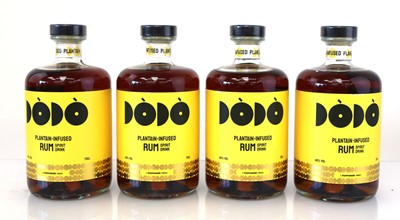 Lot 87 - 4 bottles of Dodo Plantain-infused Rum by...