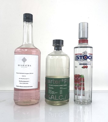 Lot 94 - 3 bottles, 1x Stock Prestige Cranberry...
