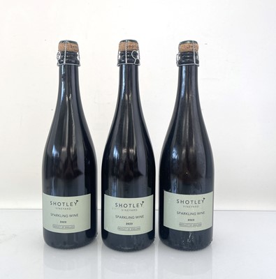 Lot 311 - 3 bottles of Shotley Vineyard English...