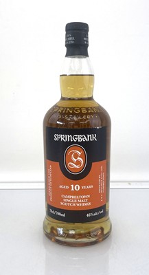 Lot 100 - A bottle of Springbank 10 year old Campbeltown...