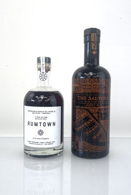 Lot 102 - 2 bottles Rum, 1x Rumtown 17 year old Rum...